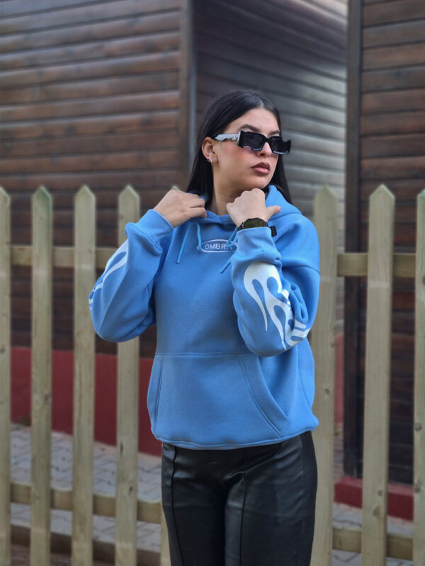 FIREGRIP Oversized Hoodies - Blue