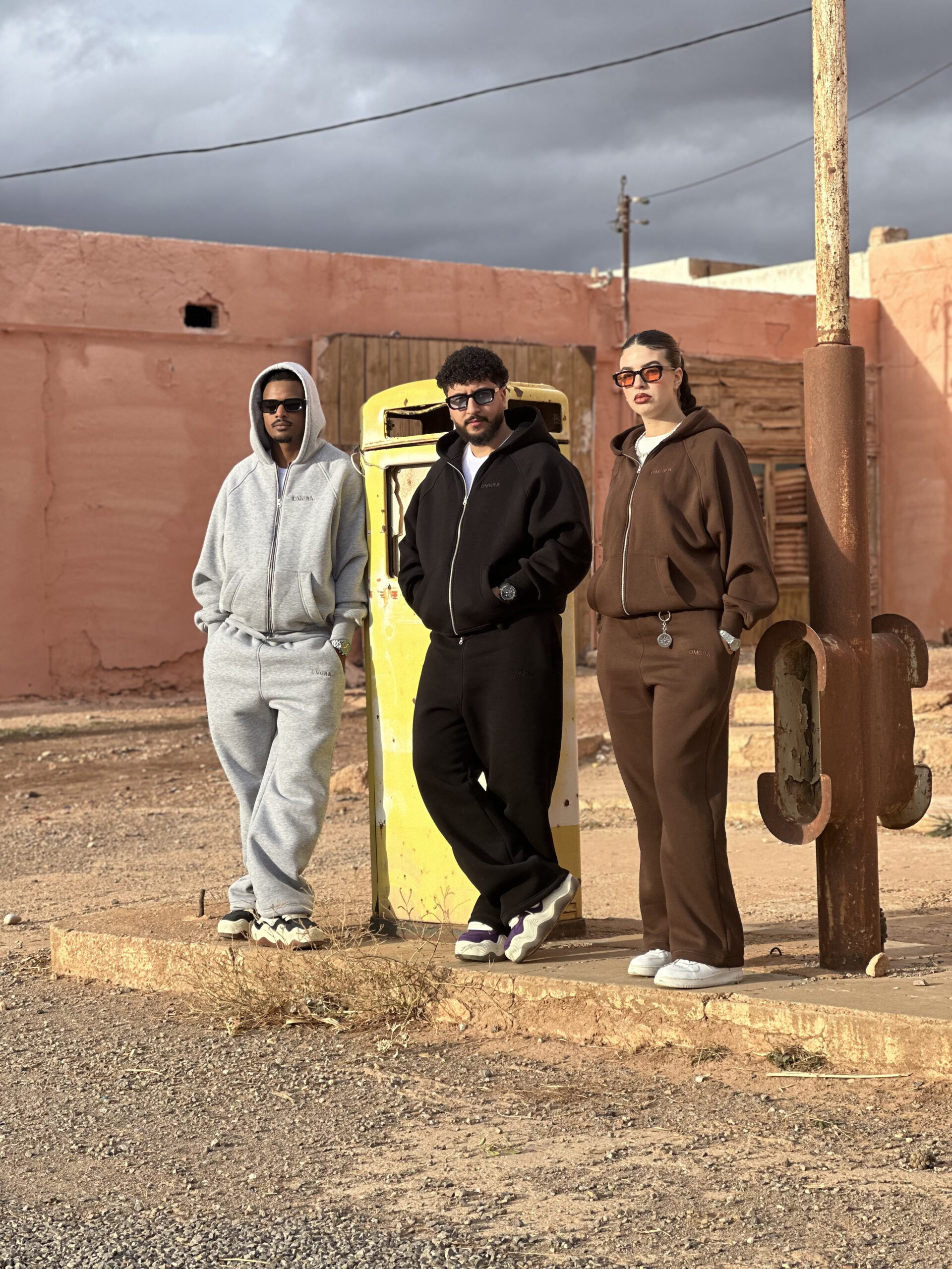 Oversized Zipp-Tracksuit "CONCRET VAULT"